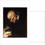 A Monk Scribe by Master of the Annunciation to the Shepherds