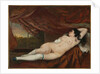 Reclining female nude, 1862 by Gustave Courbet