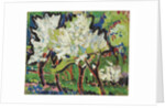 Flowering Trees IV, 1909 by Ernst Ludwig Kirchner