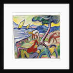 Sleeping Riders, 1910 by August Macke