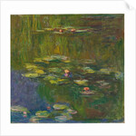 The Water Lily Pond, 1919 by Claude Monet