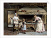 Inside a Bakery, 1885 by Gustaf Olaf Cederstrom