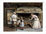 Inside a Bakery, 1885 by Gustaf Olaf Cederstrom