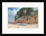 Dory on Dana's Beach, Manchester-by-the-Sea, Massachusetts, 1879 by Alfred Thompson Bricher