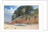 Dory on Dana's Beach, Manchester-by-the-Sea, Massachusetts, 1879 by Alfred Thompson Bricher