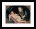 The Madonna adoring the sleeping Child by Guido Reni