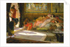 New Arrival at the Harem, Thebes, 18th Dynasty, c.1890 by Georges Marie Rochegrosse