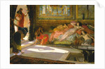 New Arrival at the Harem, Thebes, 18th Dynasty, c.1890 by Georges Marie Rochegrosse