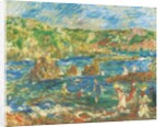 Enfants sur la plage Guernsey, c.1883 by Pierre Auguste Renoir