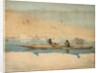 Canoes of the Savage Isles, Hudson's Strait by Captain George Francis Lyon