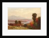 Cows and Sheep Grazing in an Autumn River Landscape by Homer Dodge Martin