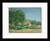 Chestnut trees and farm at Jas de Bouffan, c.1876 by Paul Cezanne