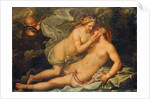 Jupiter in the guise of Diana and the nymph Callisto by Pietro Liberi