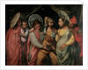 A scene from the Commedia dell'Arte by Franco-Flemish School