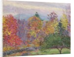 Landscape at Hancock, New Hampshire, October 1923 by Lilla Cabot Perry
