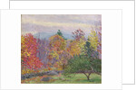 Landscape at Hancock, New Hampshire, October 1923 by Lilla Cabot Perry