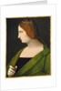 Portrait of a lady by Vincenzo di Biagio Catena