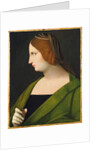 Portrait of a lady by Vincenzo di Biagio Catena