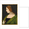 Portrait of a lady by Vincenzo di Biagio Catena