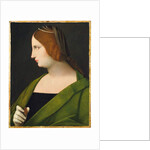 Portrait of a lady by Vincenzo di Biagio Catena