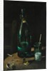 Still life with bottle and glass by John Decker