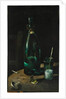 Still life with bottle and glass by John Decker