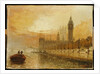 View of Westminster from the Thames by Claude T. Stanfield Moore