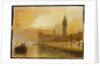 View of Westminster from the Thames by Claude T. Stanfield Moore