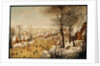 A Winter Landscape with Skaters and a Bird Trap, 1565 by Pieter The Elder Brueghel