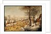 A Winter Landscape with Skaters and a Bird Trap, 1565 by Pieter The Elder Brueghel