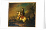 Portrait of King William III at the Battle of the Boyne in 1690 by Jan Wyck