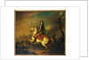 Portrait of King William III at the Battle of the Boyne in 1690 by Jan Wyck