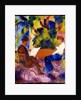 At the Garden Table, 1914 by August Macke
