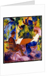 At the Garden Table, 1914 by August Macke