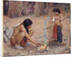 The Campfire by Eanger Irving Couse