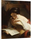 Portrait of a Girl Reading, 1842 by Thomas Sully
