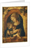 The Madonna and Child at a marble parapet by Carlo Crivelli