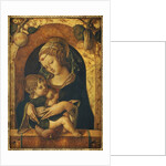The Madonna and Child at a marble parapet by Carlo Crivelli