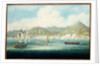 A View of Victoria, Hong Kong with British Ships and other Vessels, c.1850 by School Chinese