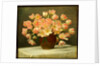 Tulips in a Vase on a Draped Table, 1915 by Peter Johan Schou
