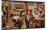 Peasants Paying Tithes by Pieter the Younger Brueghel