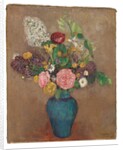 Vase of flowers by Odilon Redon