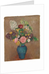 Vase of flowers by Odilon Redon