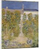 The Artist's Garden at Vetheuil, 1880 by Claude Monet