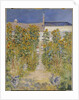 The Artist's Garden at Vetheuil, 1880 by Claude Monet