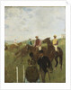Jockeys at the Racecourse by Edgar Degas