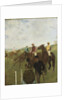 Jockeys at the Racecourse by Edgar Degas