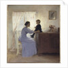 A Mother and Child in an Interior, 1898 by Peter Vilhelm Ilsted