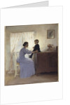 A Mother and Child in an Interior, 1898 by Peter Vilhelm Ilsted