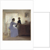 A Mother and Child in an Interior, 1898 by Peter Vilhelm Ilsted